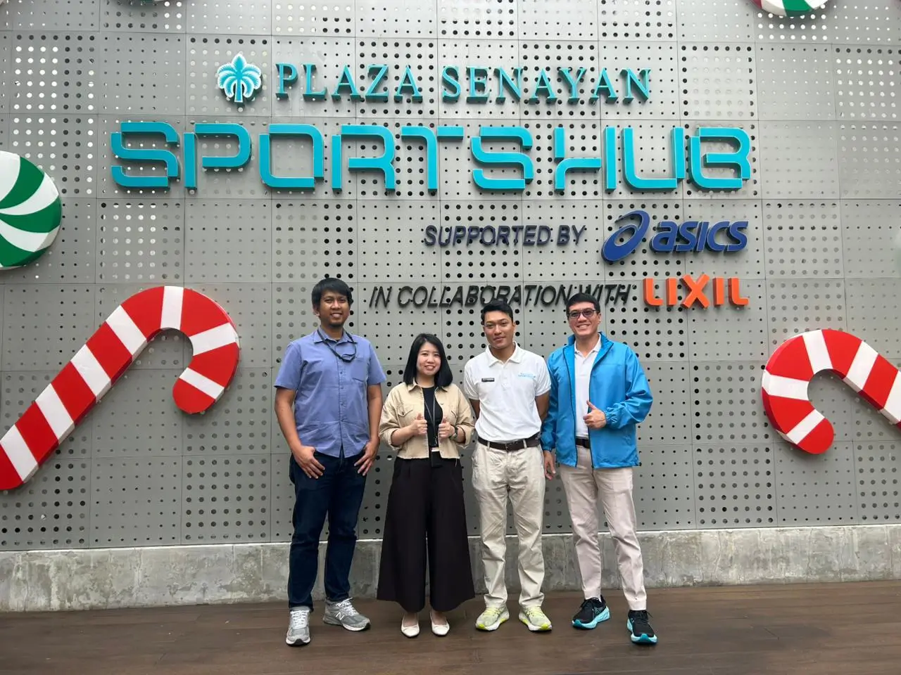 Senayan Square team photographed in Senayan Square’s new office