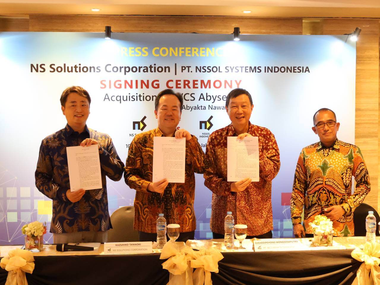 WCS Abysena Bergabung dengan NSSOL Group – Ekspansi Strategis di Indonesia